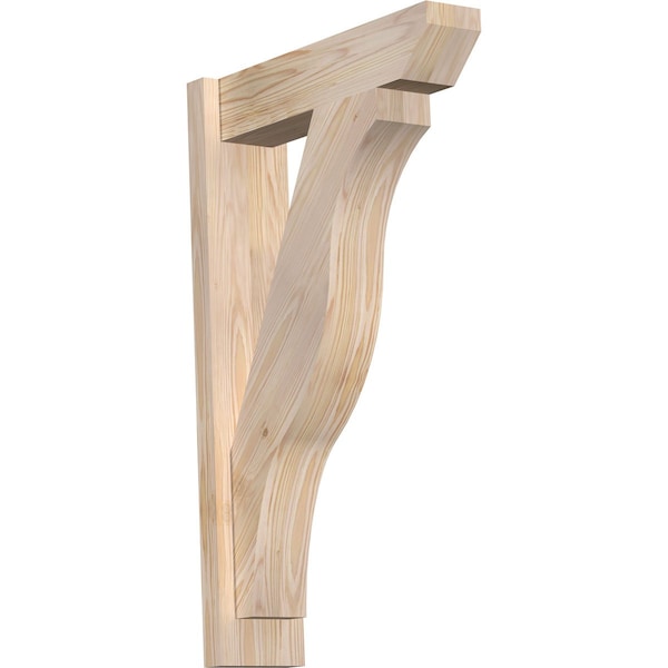 Ekena Millwork Funston Slat Smooth Outlooker, Douglas Fir, 5 1/2"W x 20"D x 32"H OUT06X20X32FST06SDF - main